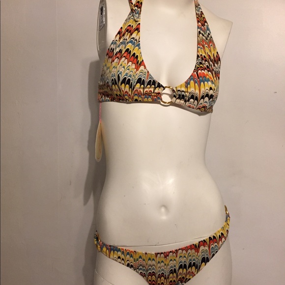 New Pistol Panties Two piece Bathing Suit - Picture 2 of 8